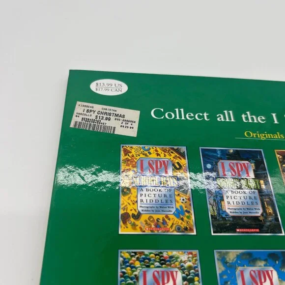 I Spy Christmas:  A Book of Picture Riddles - Hardcover - VERY GOOD - Picture 6 of 9